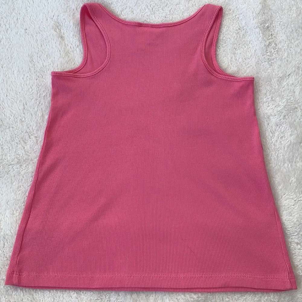 Hanna Andersson Pink Tank Top 120 Bird (6/7) EUC - Picture 6 of 7